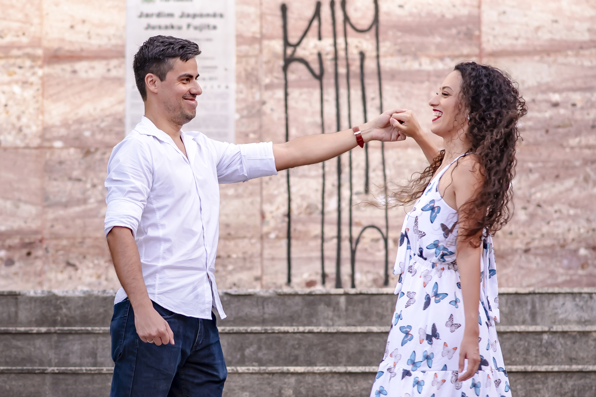 Ensaio fotográfico pre casamento na praia em Fortaleza