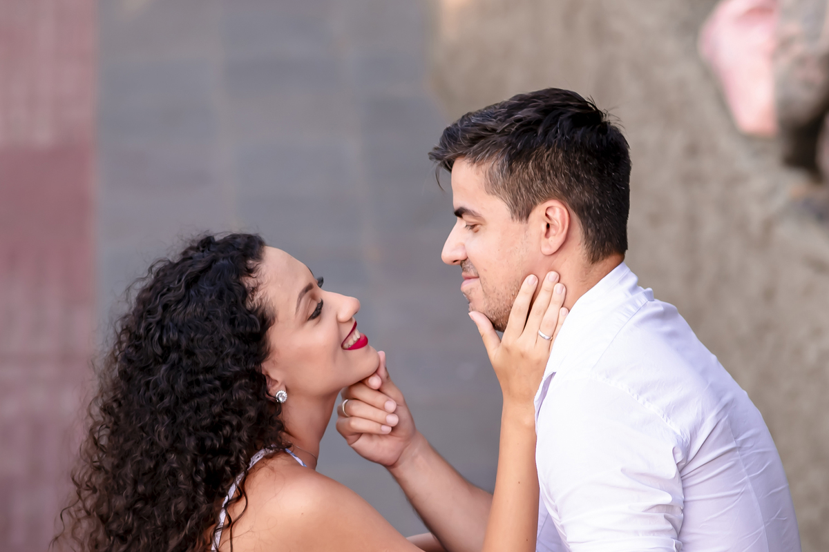 Ensaio fotográfico pre casamento na praia em Fortaleza