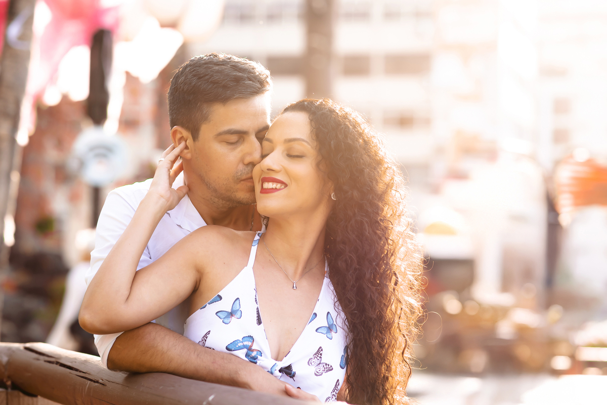 Ensaio fotográfico pre casamento na praia em Fortaleza