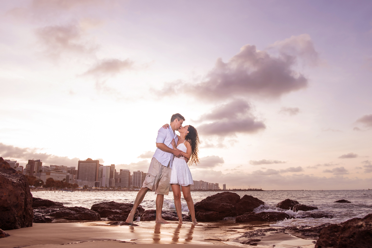 Ensaio fotográfico pre wedding em Fortaleza