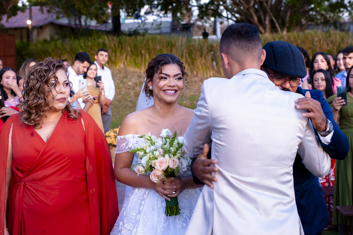 Fotografia de casamento no campo em Fortaleza