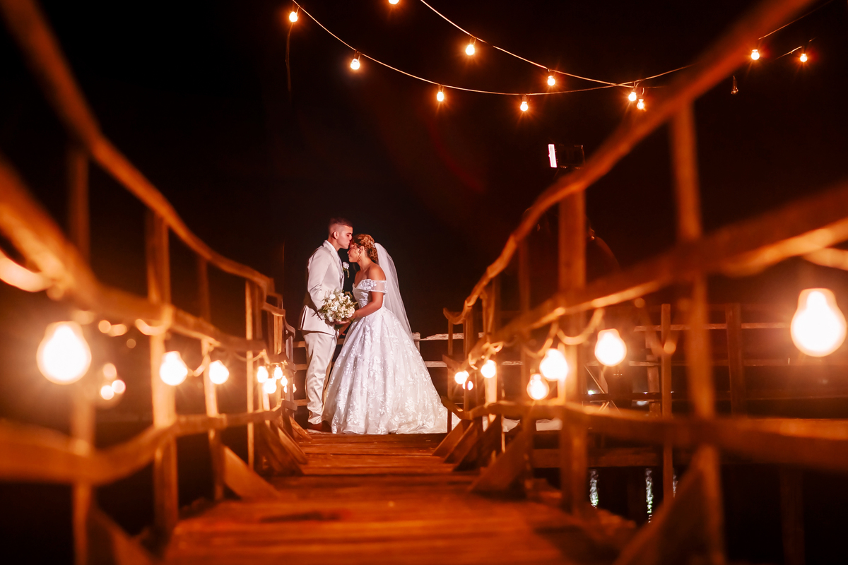Fotografia de casamento no campo em Fortaleza