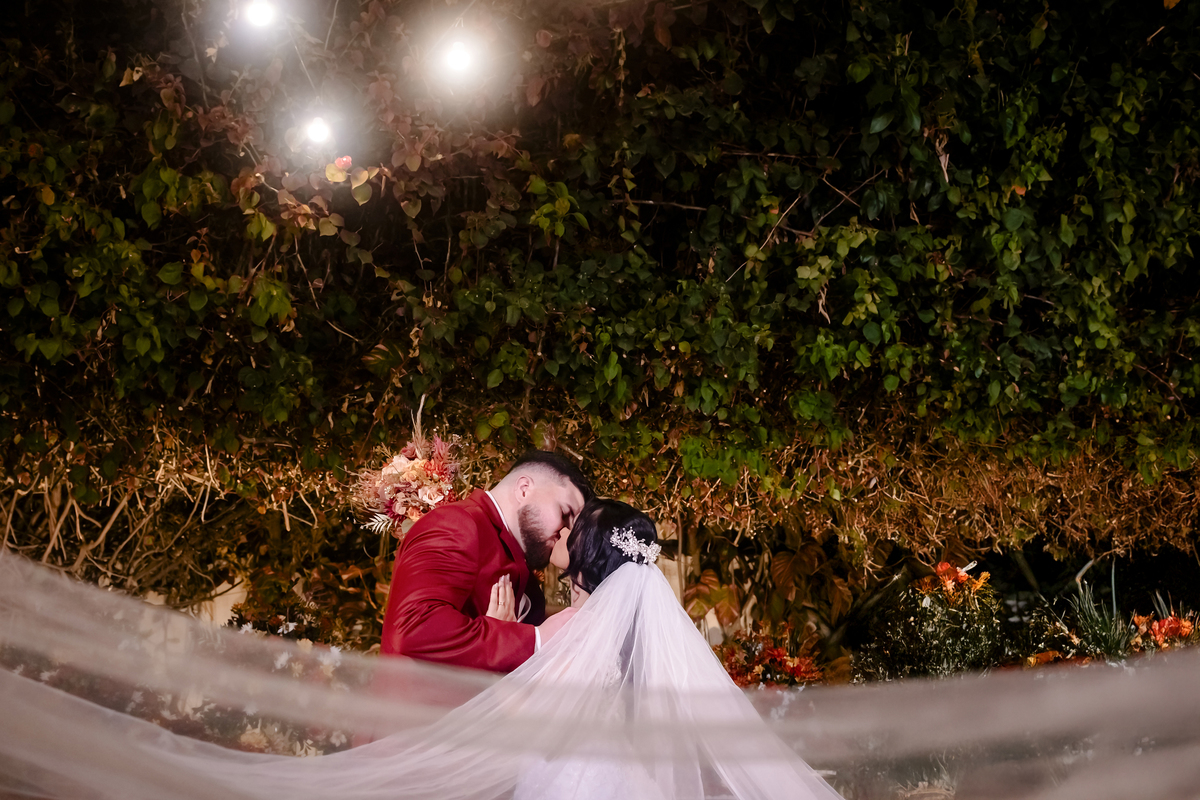 Fotografia noivos no buffet em Fortaleza