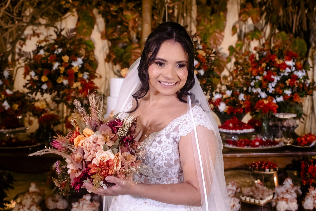Fotografia noivos no buffet em Fortaleza