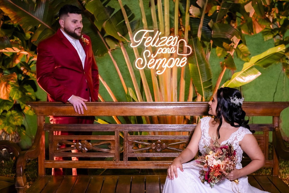 Fotografia noivos no buffet em Fortaleza