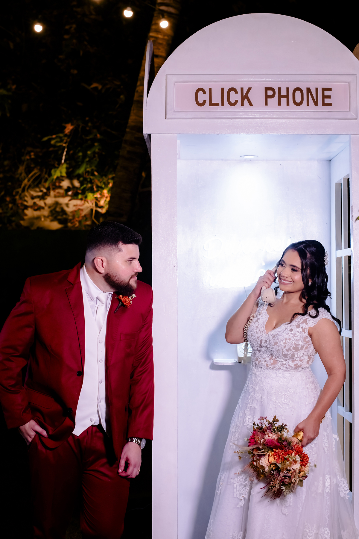 Fotografia noivos no buffet em Fortaleza