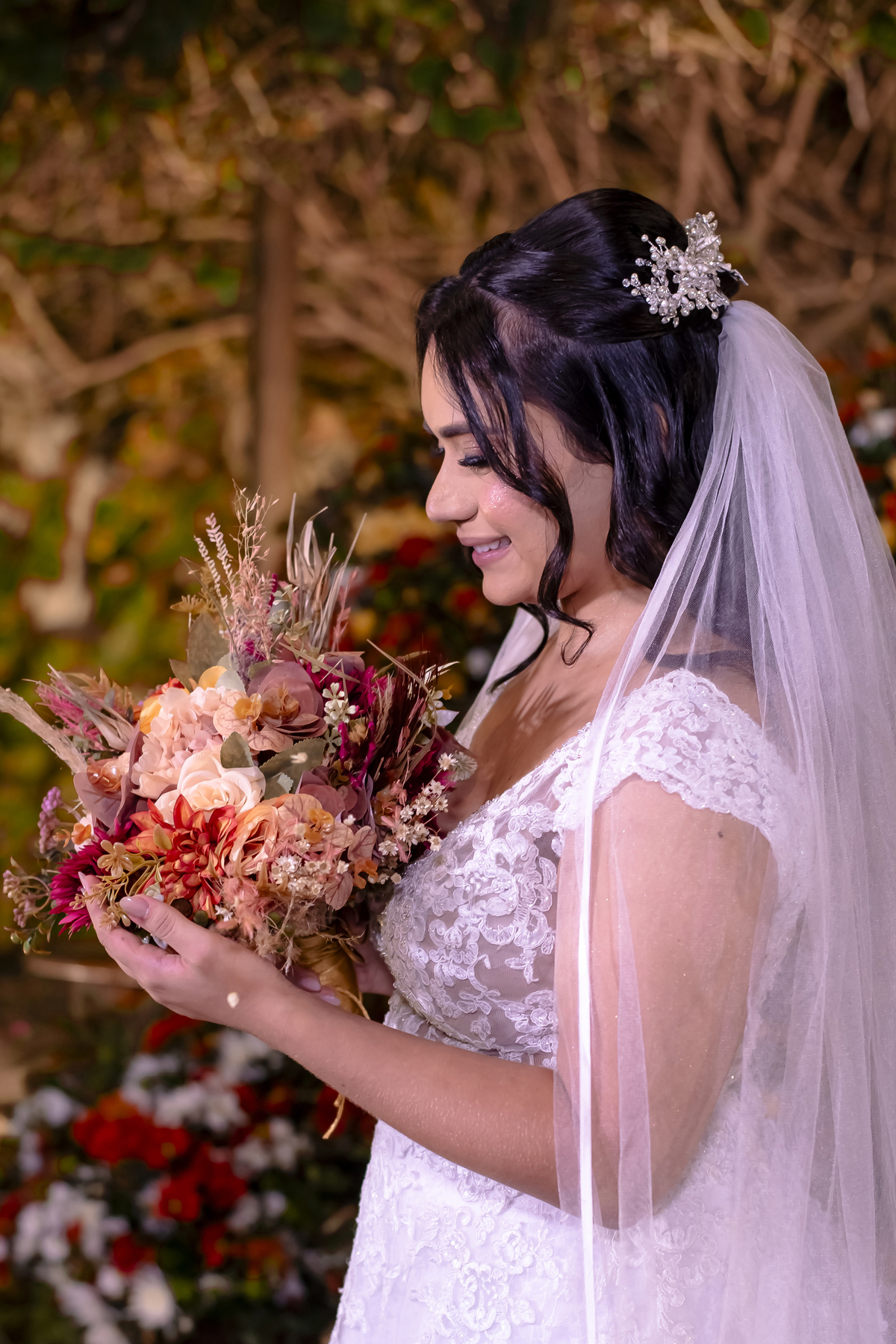 Fotografia noivos no buffet em Fortaleza