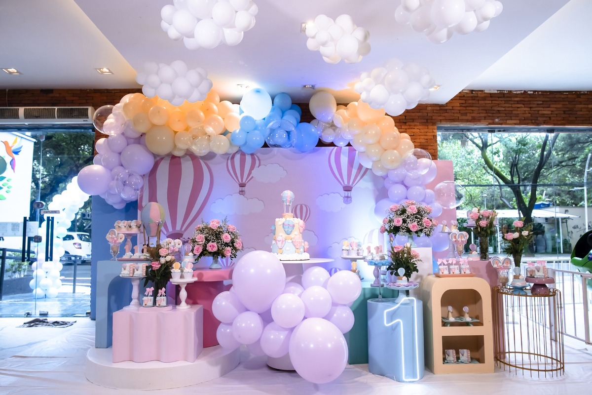 Festa de aniversario 1 ano no buffet praça florescer em Fortaleza