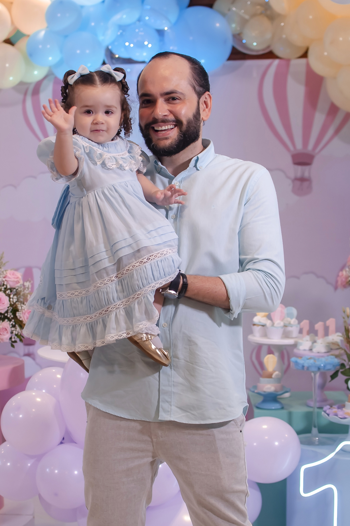 Festa de aniversario 1 ano no buffet praça florescer em Fortaleza