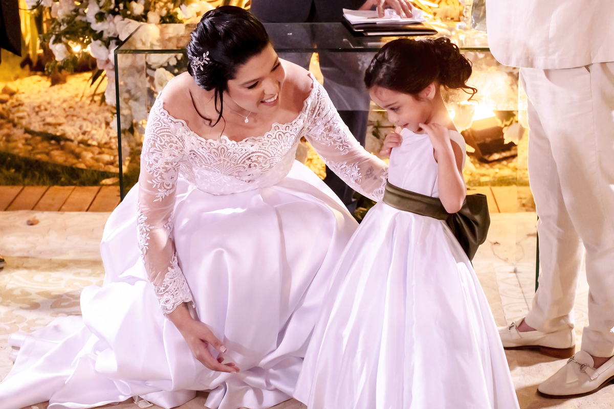 Cerimônia  de casamento no campo no buffet Le Jardim em Fortaleza