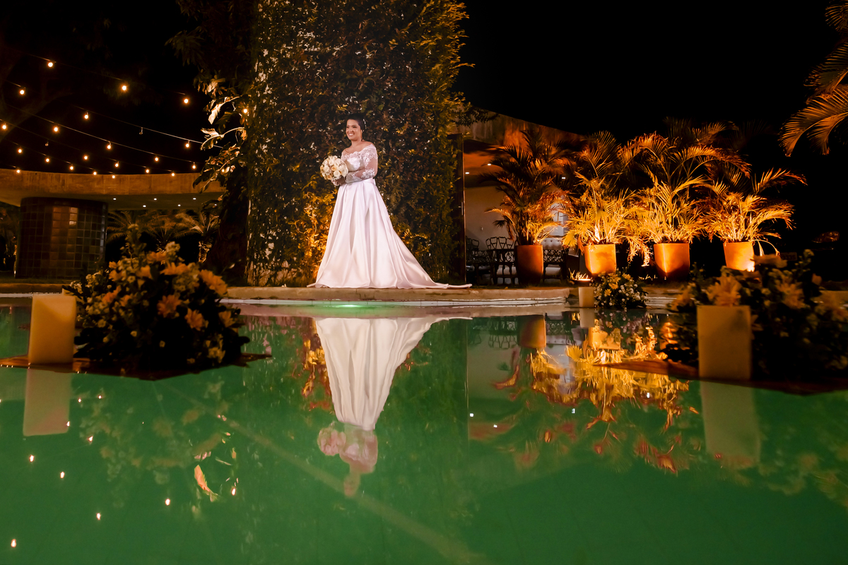 Festa de casamento no campo em Fortaleza