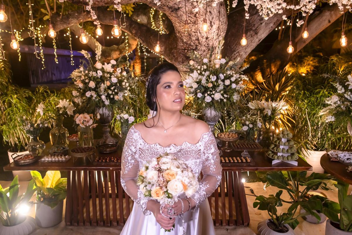 Festa de casamento no campo em Fortaleza