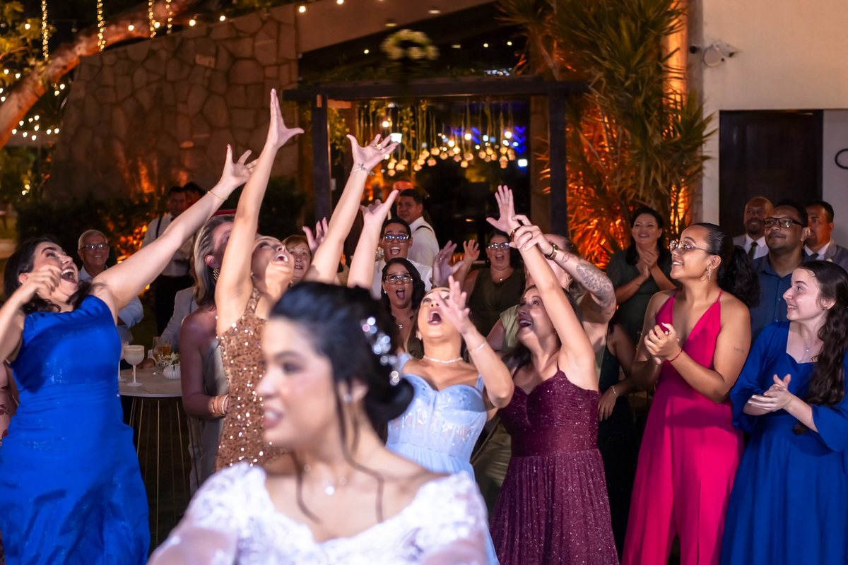 Festa de casamento no campo em Fortaleza