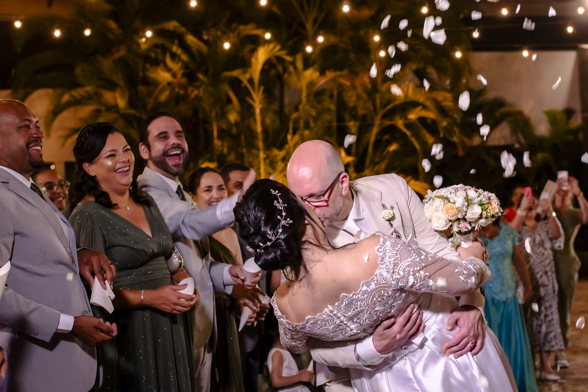 Cerimônia  de casamento no campo no buffet Le Jardim em Fortaleza