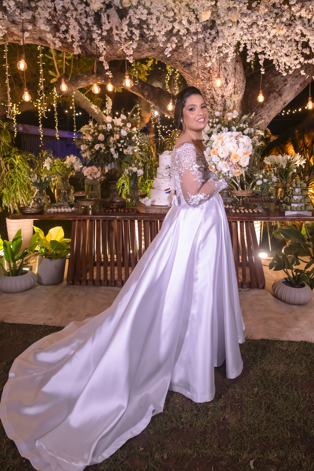 Festa de casamento no campo em Fortaleza