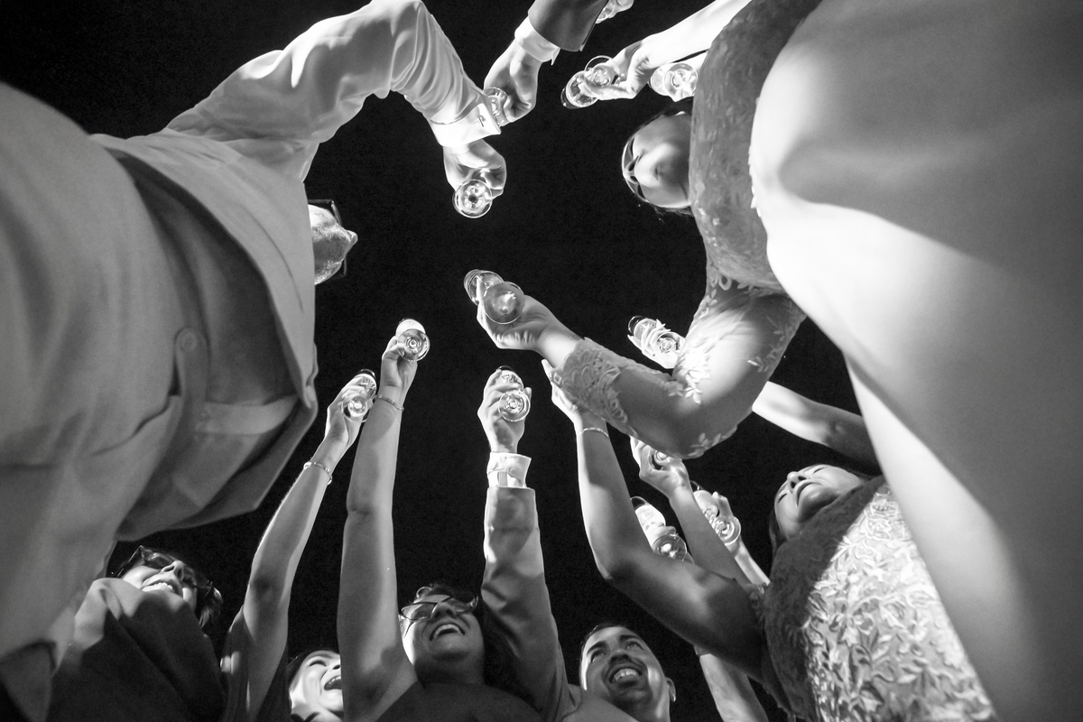 Festa de casamento no campo em Fortaleza