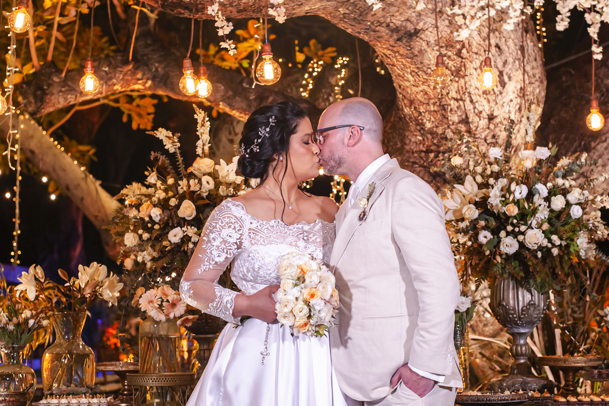Festa de casamento no campo em Fortaleza