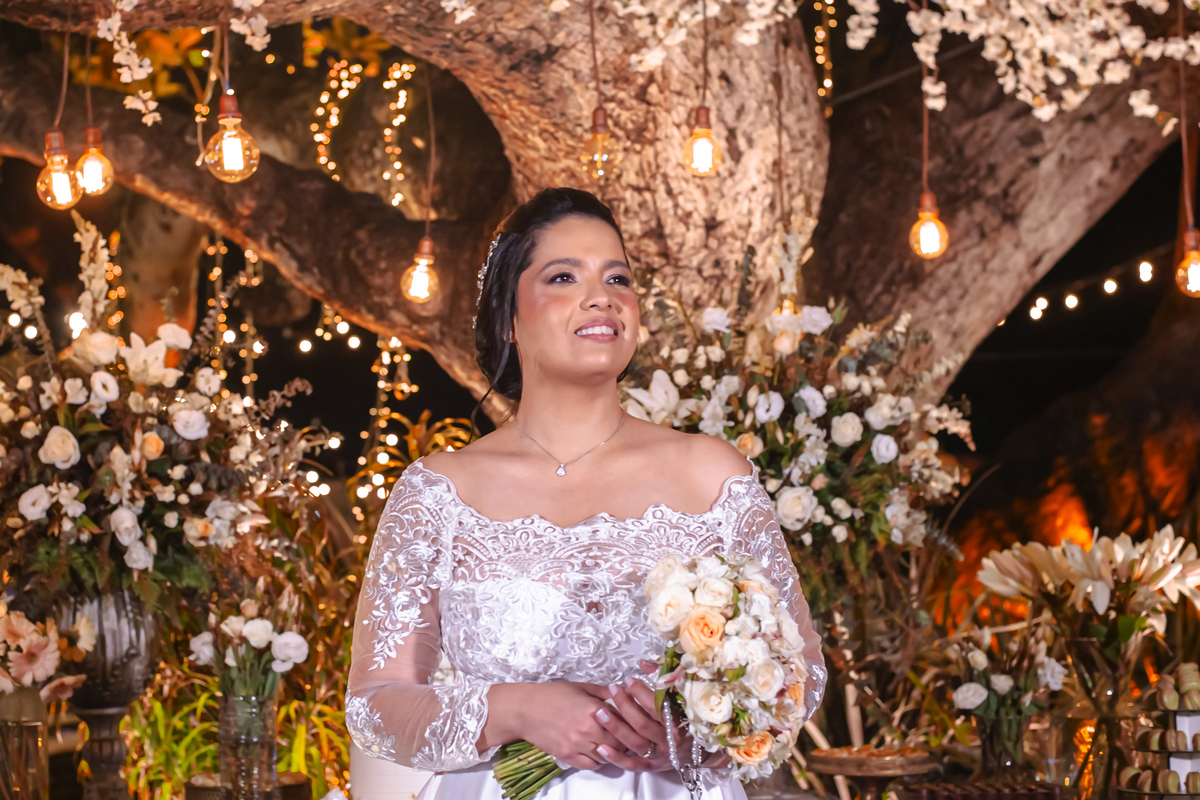 Festa de casamento no campo em Fortaleza