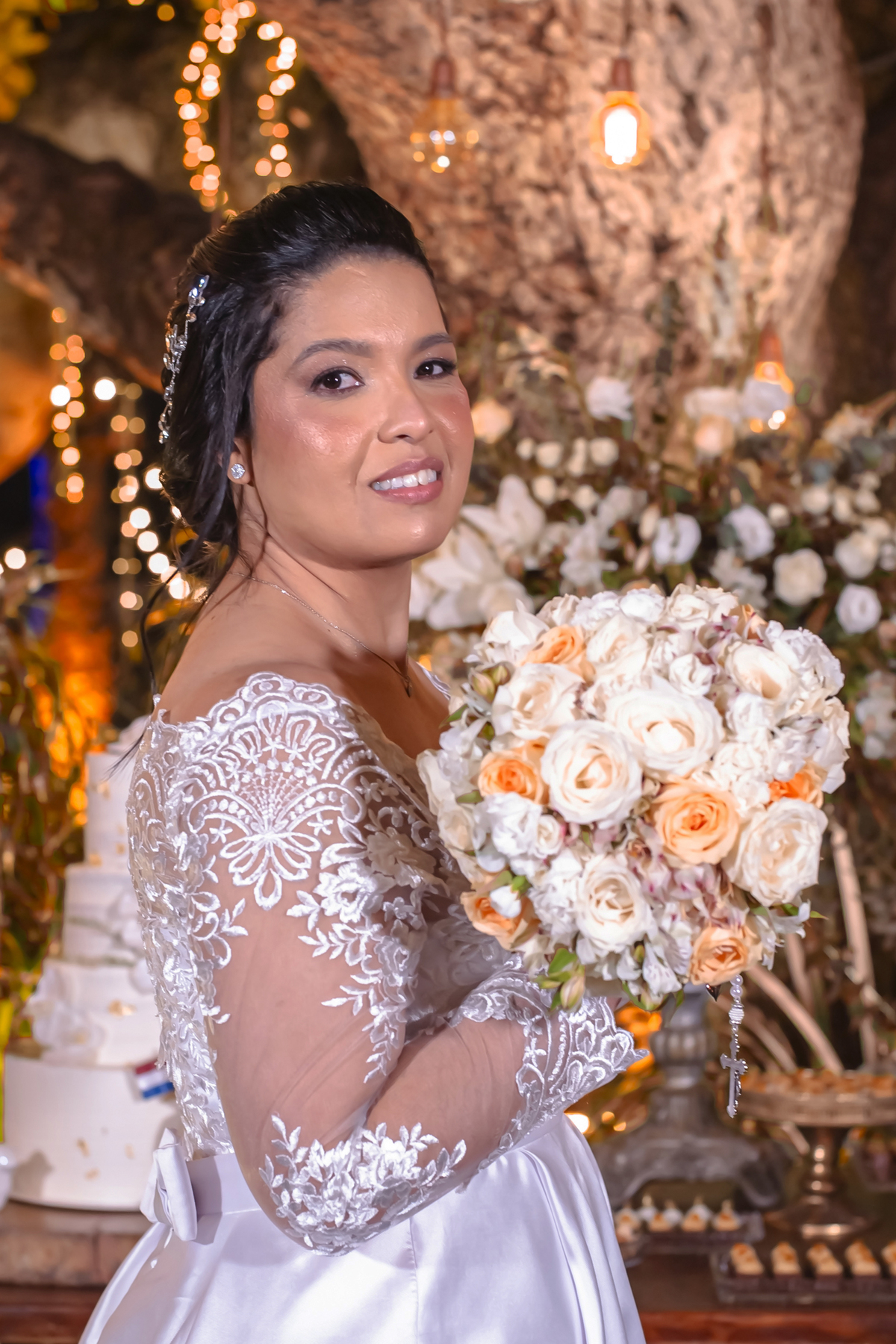 Festa de casamento no campo em Fortaleza
