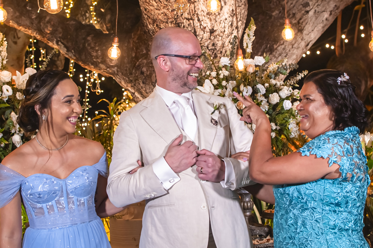 Festa de casamento no campo em Fortaleza