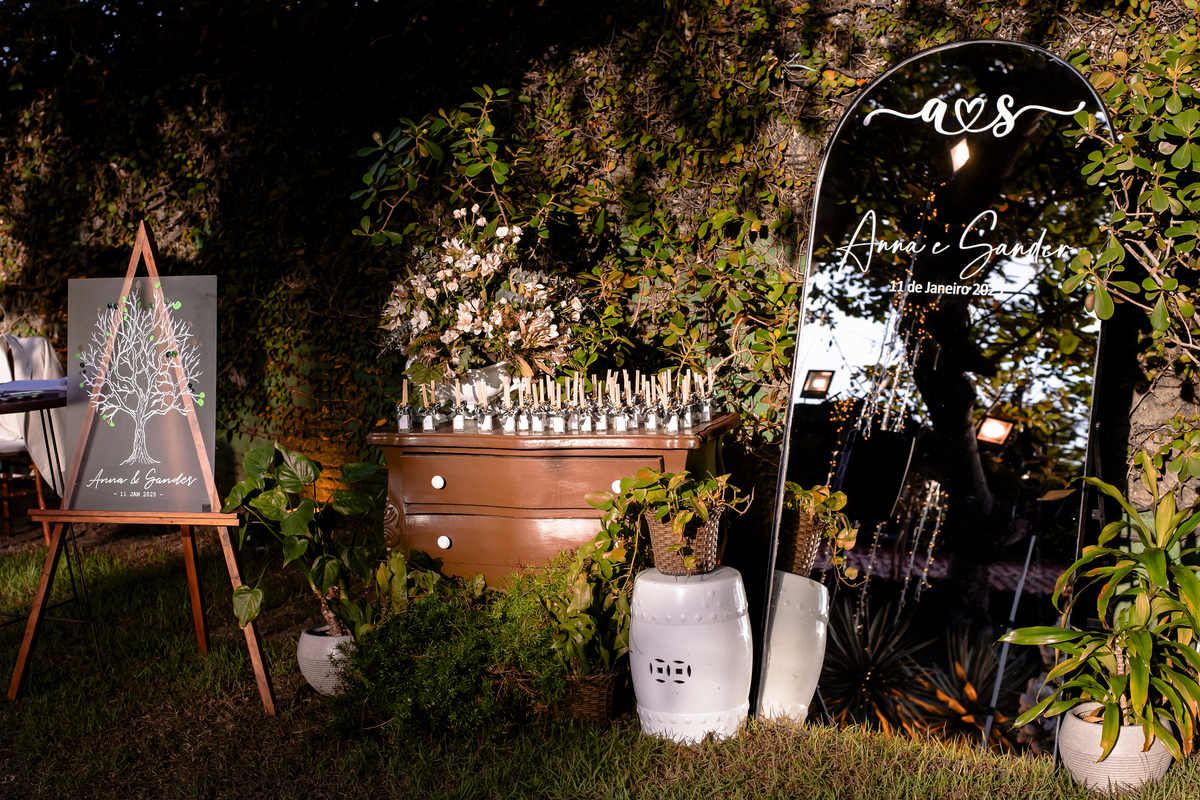 Decoração de casamento no campo