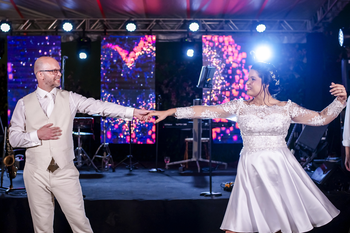 Festa de casamento no campo em Fortaleza