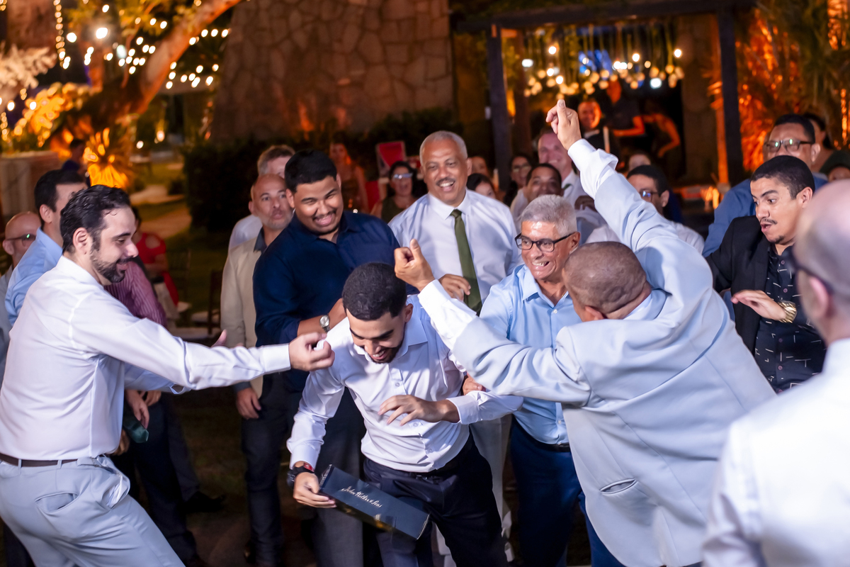 Festa de casamento no campo em Fortaleza