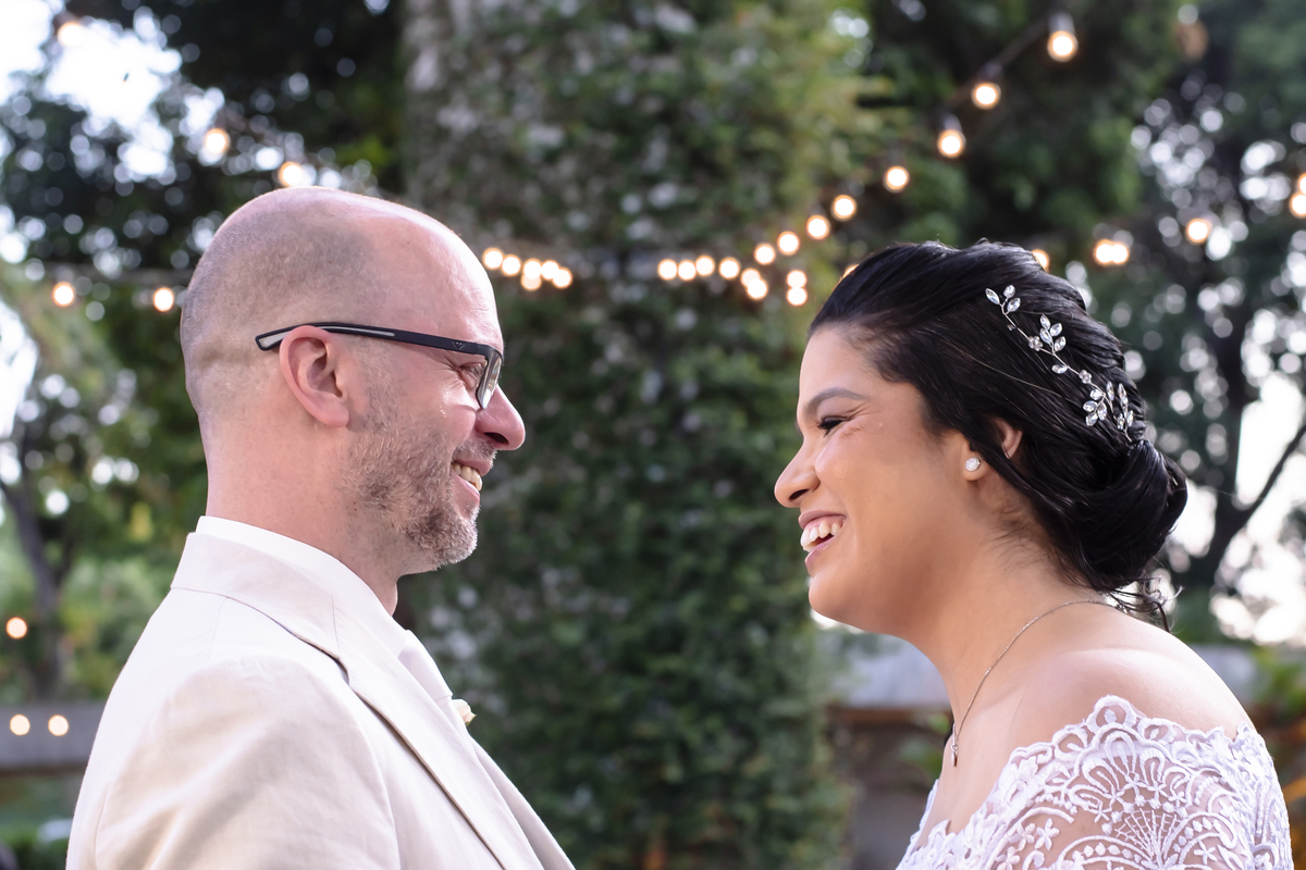 Cerimônia  de casamento no campo no buffet Le Jardim em Fortaleza