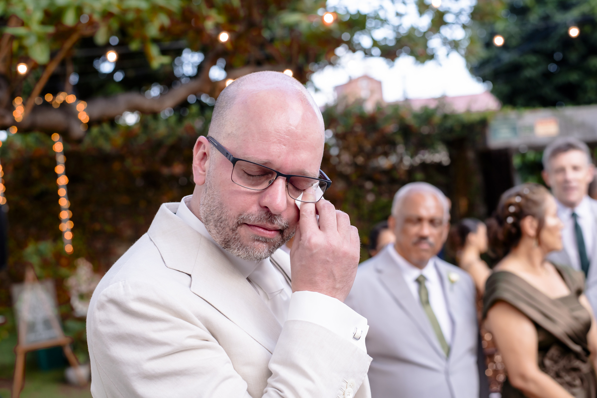 Cerimônia  de casamento no campo no buffet Le Jardim em Fortaleza