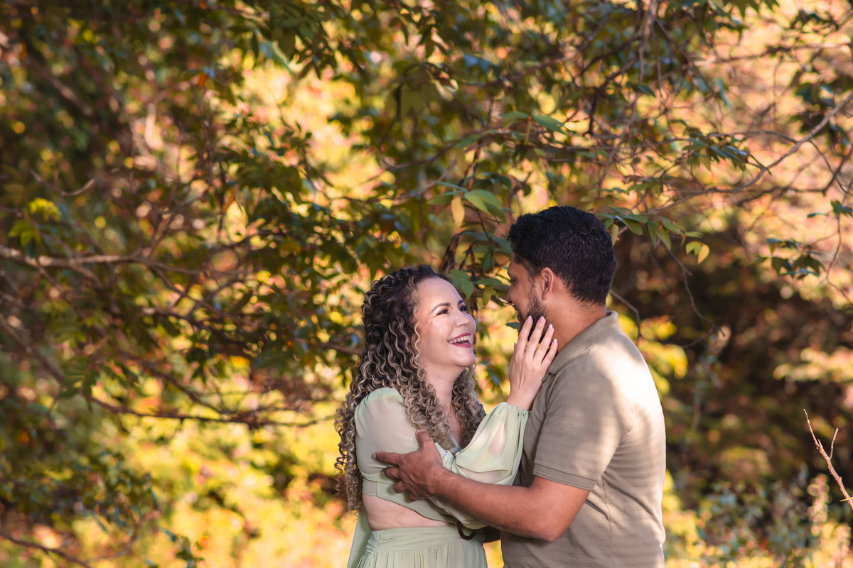 Ensaio pre wedding no campo em Fortaleza
