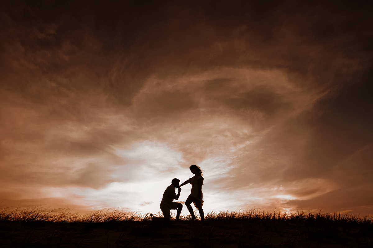 Ensaio fotográfico pre wedding na praia em Fortaleza