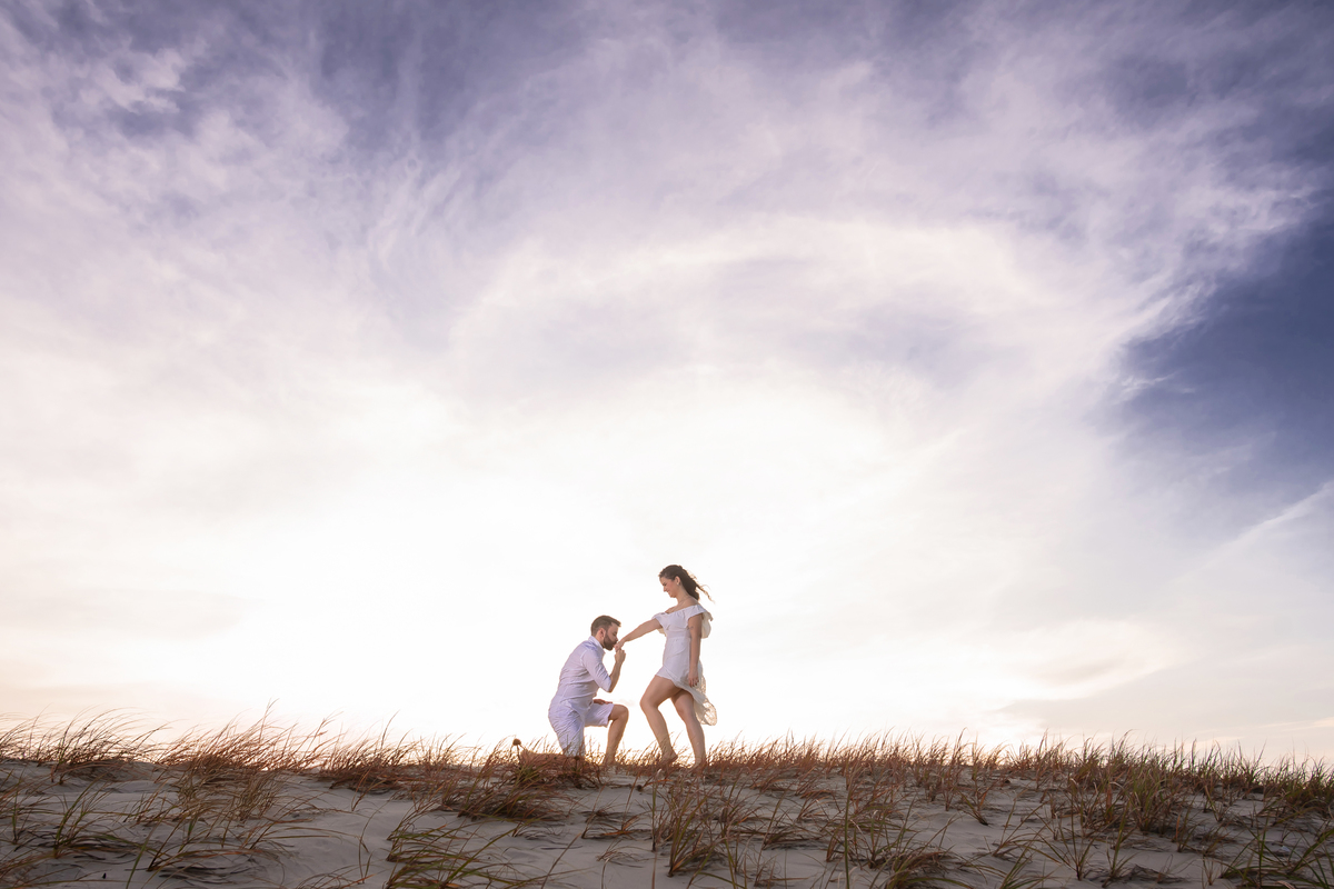 Ensaio fotográfico pre wedding na praia em Fortaleza