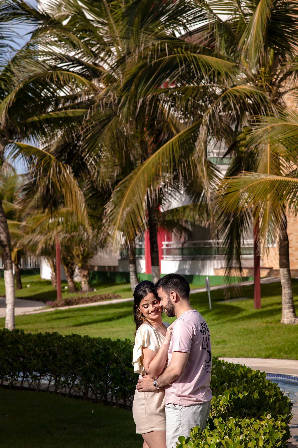 Ensaio fotográfico pre wedding na praia em Fortaleza