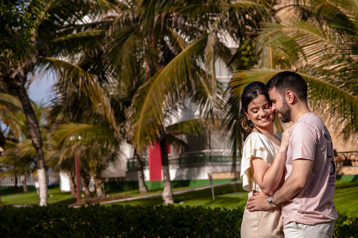 Ensaio fotográfico pre wedding na praia em Fortaleza