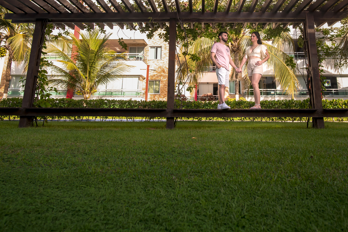 Ensaio fotográfico pre wedding na praia em Fortaleza