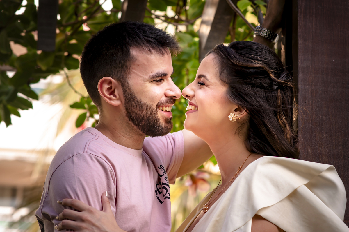 Ensaio fotográfico pre wedding na praia em Fortaleza
