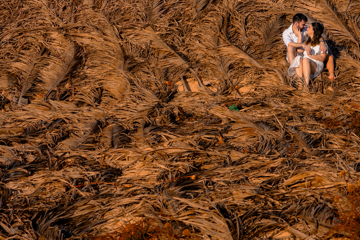 Ensaio fotográfico pre wedding na praia em Fortaleza