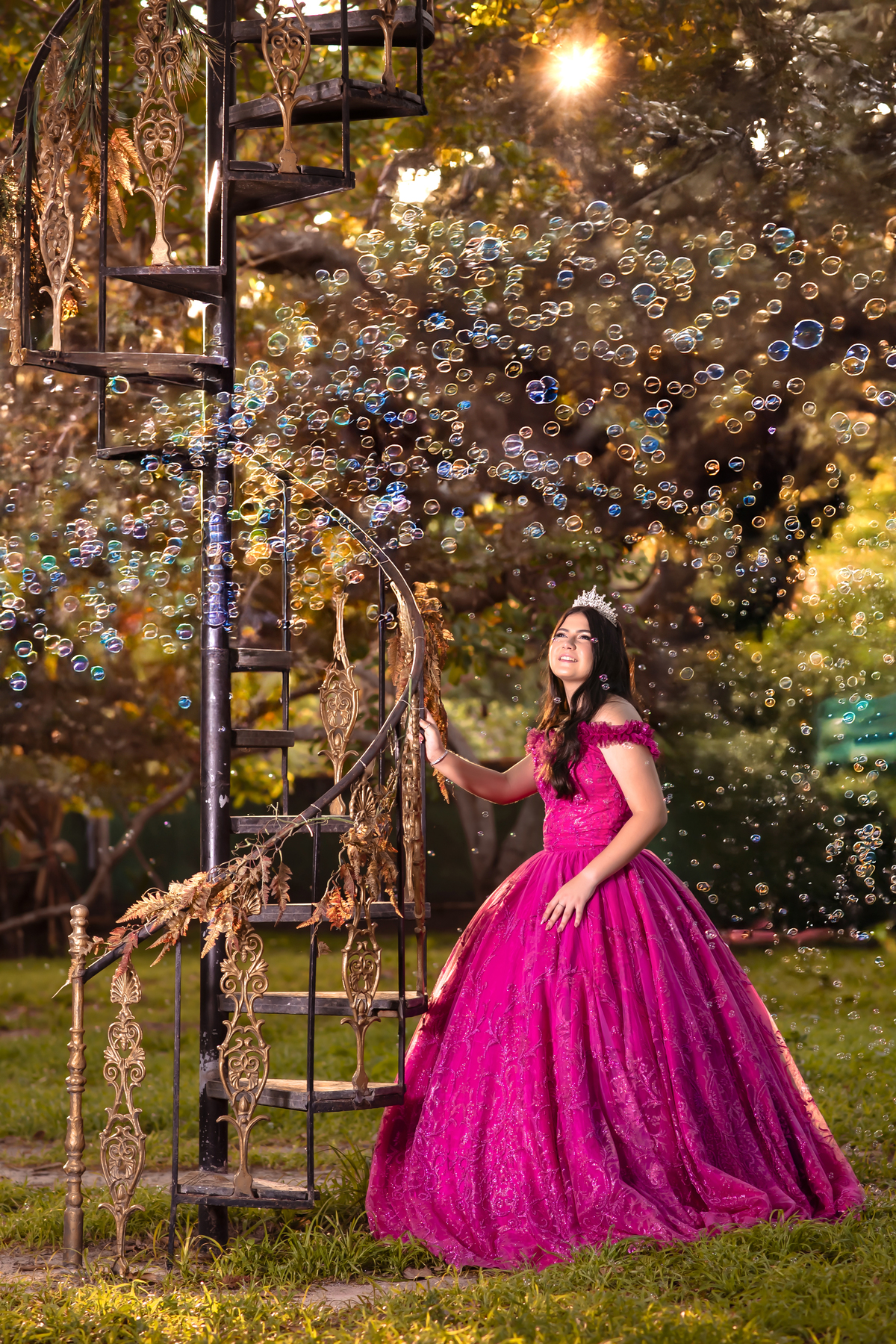 Ensaio 15 anos no campo