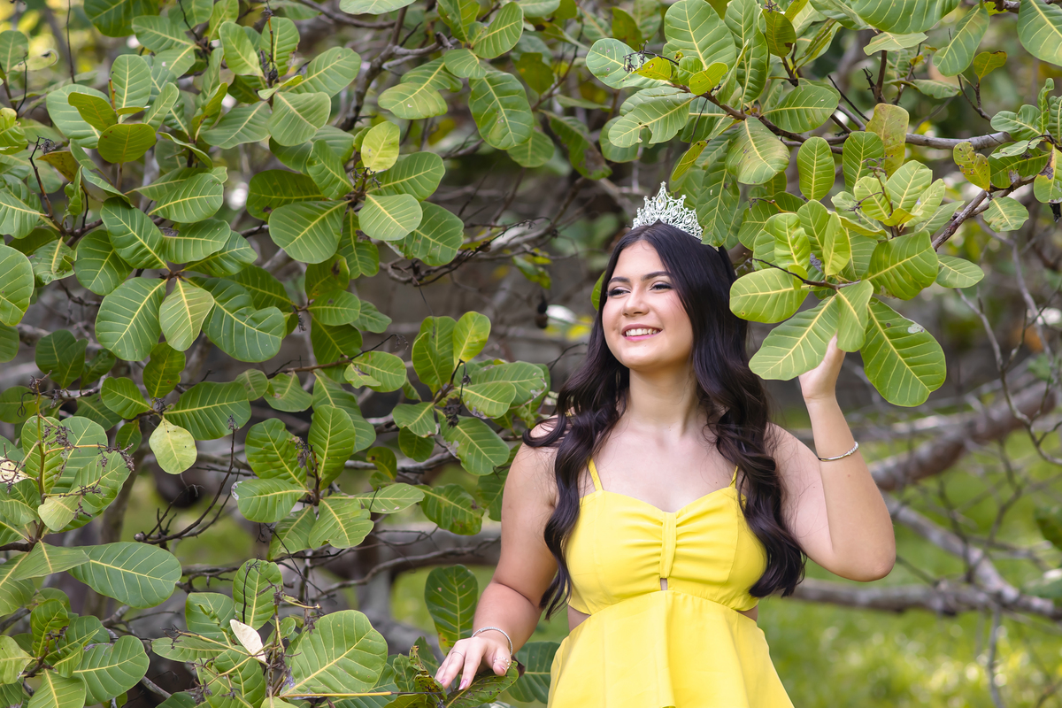 Ensaio 15 anos no campo