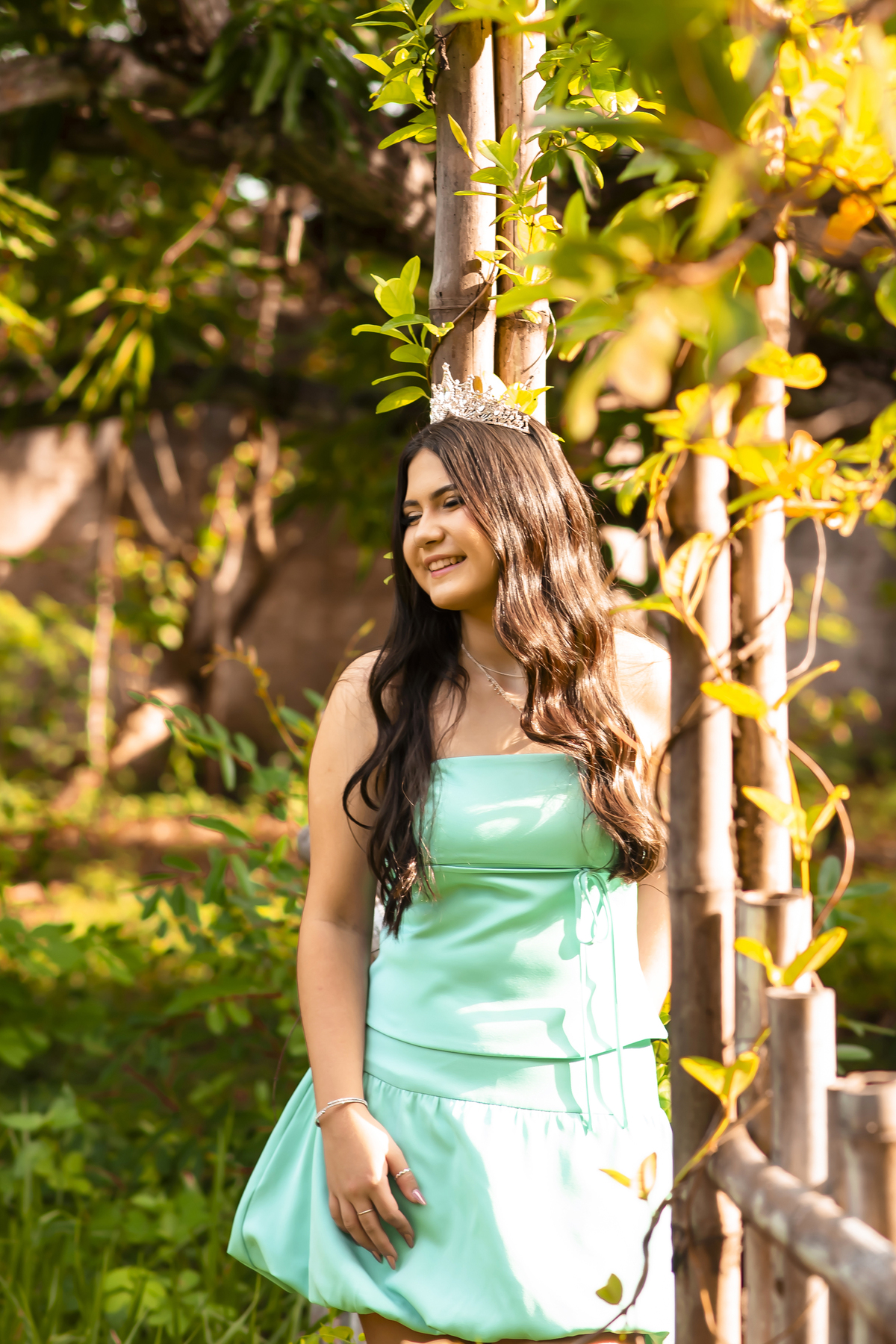 Ensaio 15 anos no campo