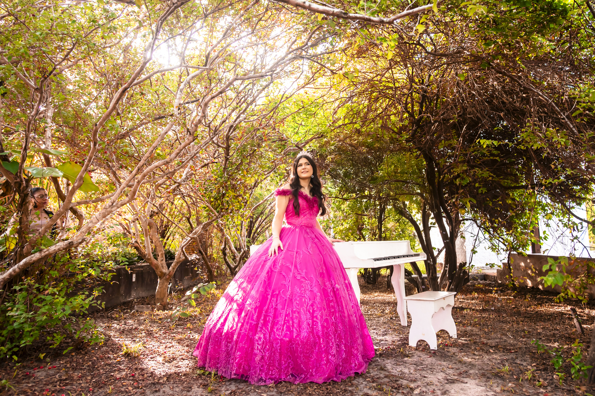 Ensaio 15 anos no campo