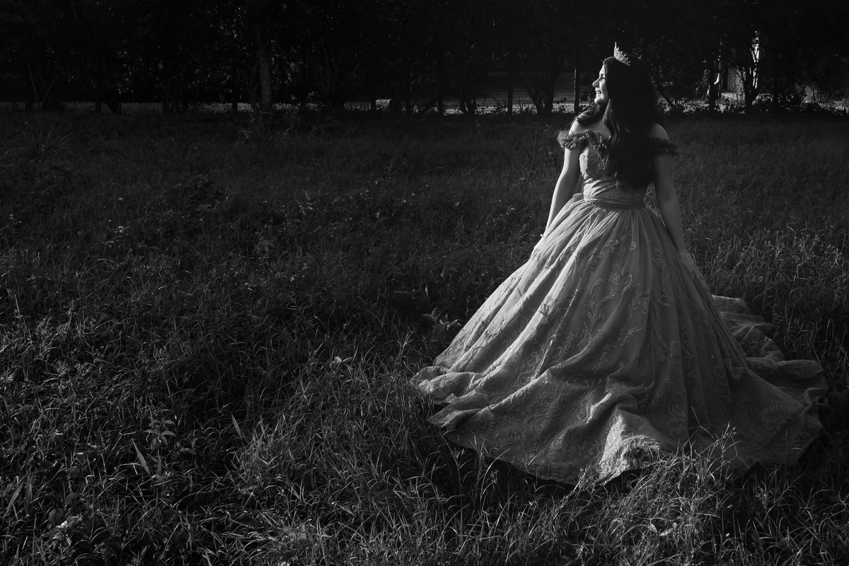 Ensaio 15 anos no campo