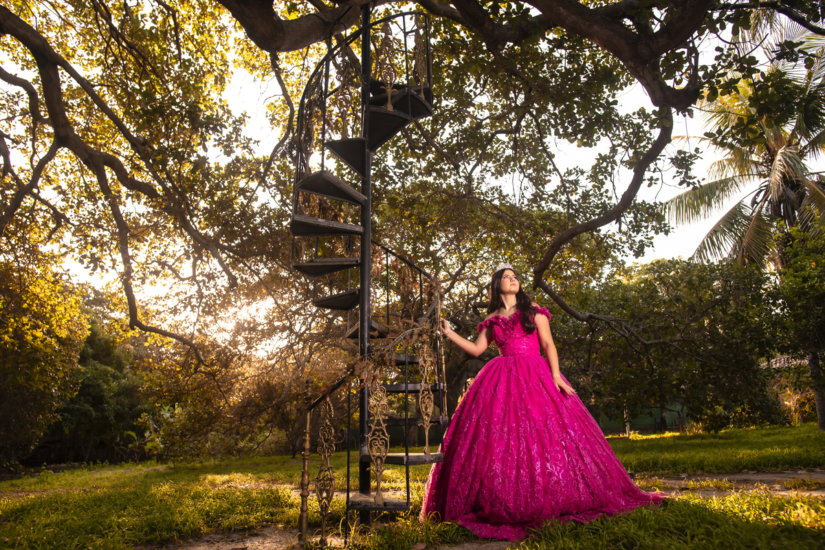 Ensaio 15 anos no campo