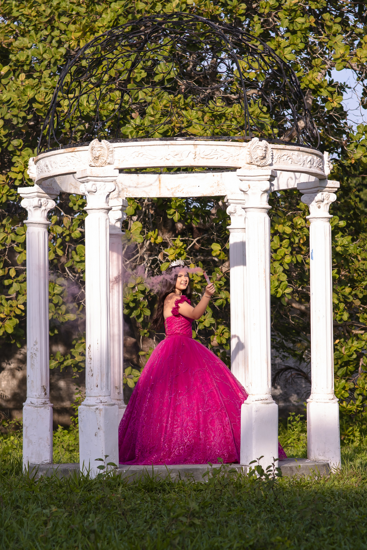 Ensaio 15 anos no campo