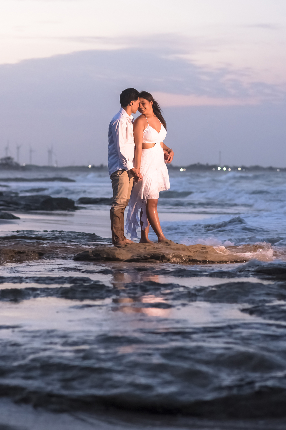 Ensaio de casamento na praia em Fortaleza