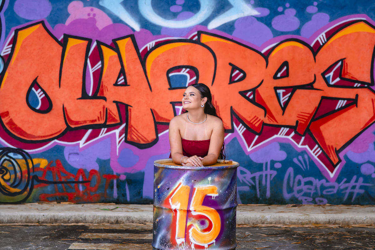 Ensaio fotográfico debutante em Fortaleza