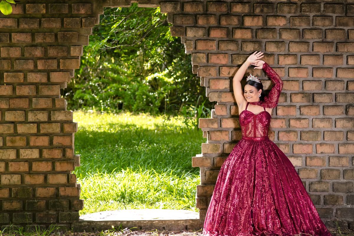 Ensaio fotográfico debutante em Fortaleza