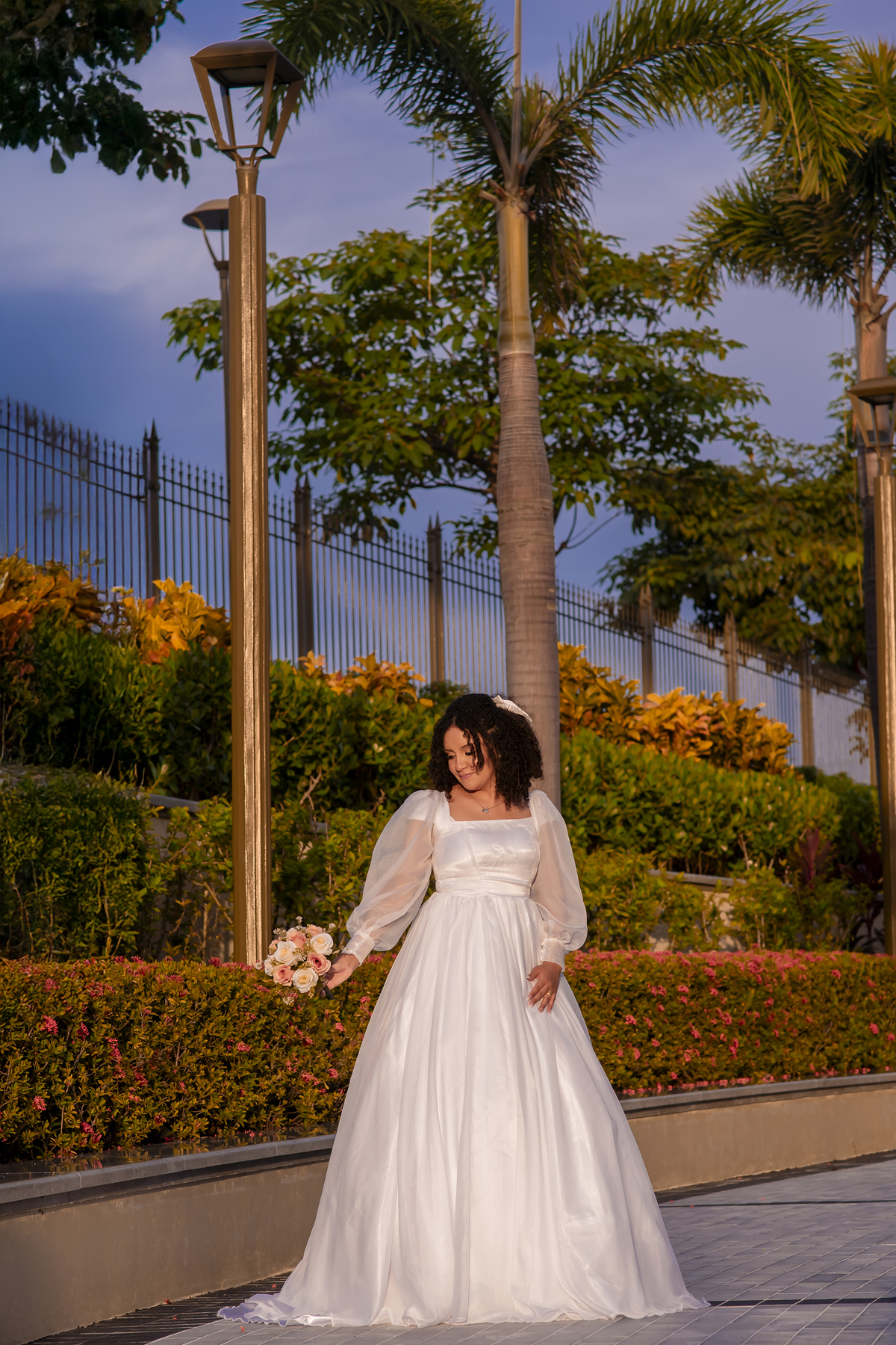 Ensaio fotográfico de casamento no Templo de Fortaleza