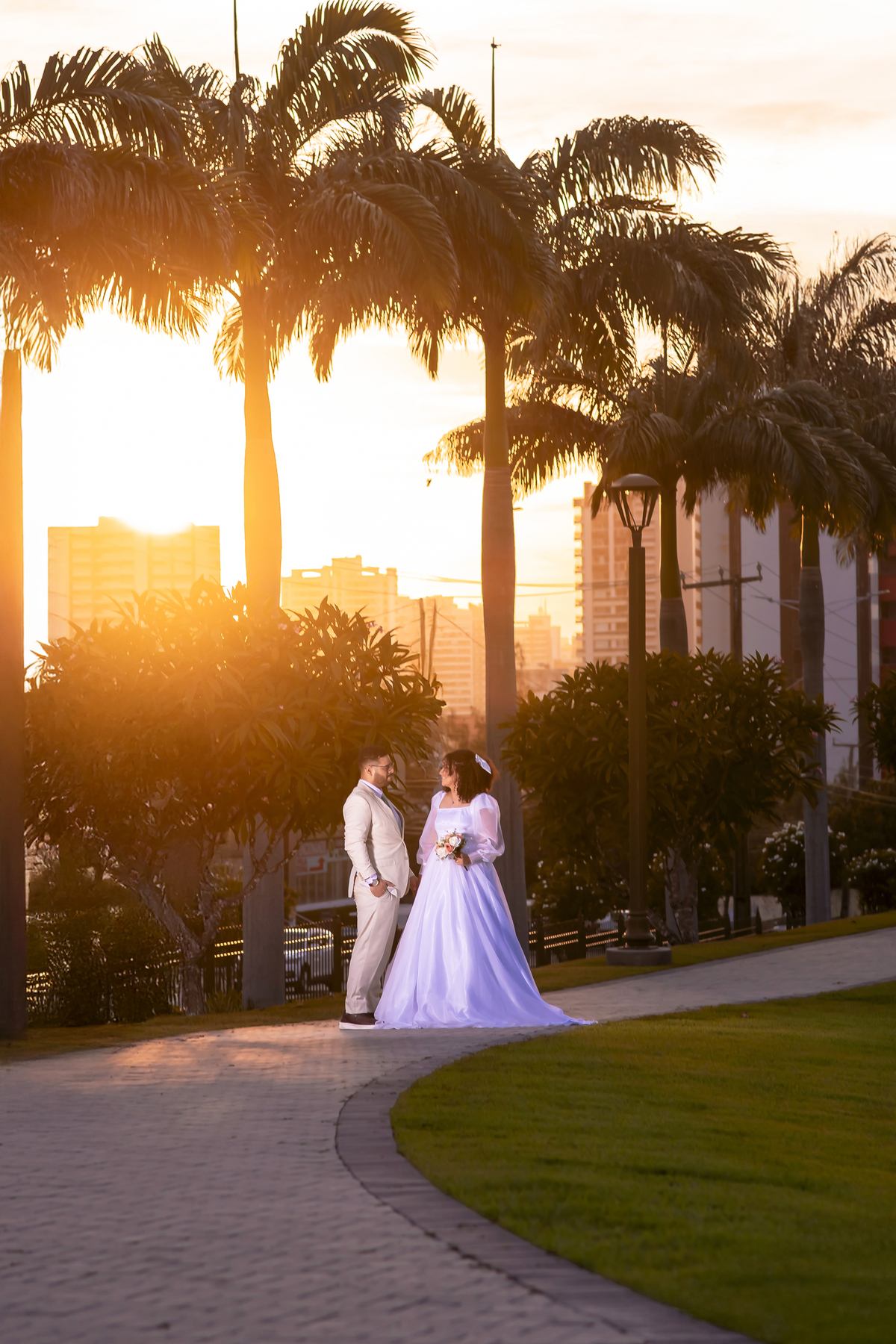 Ensaio fotográfico de casamento no Templo de Fortaleza