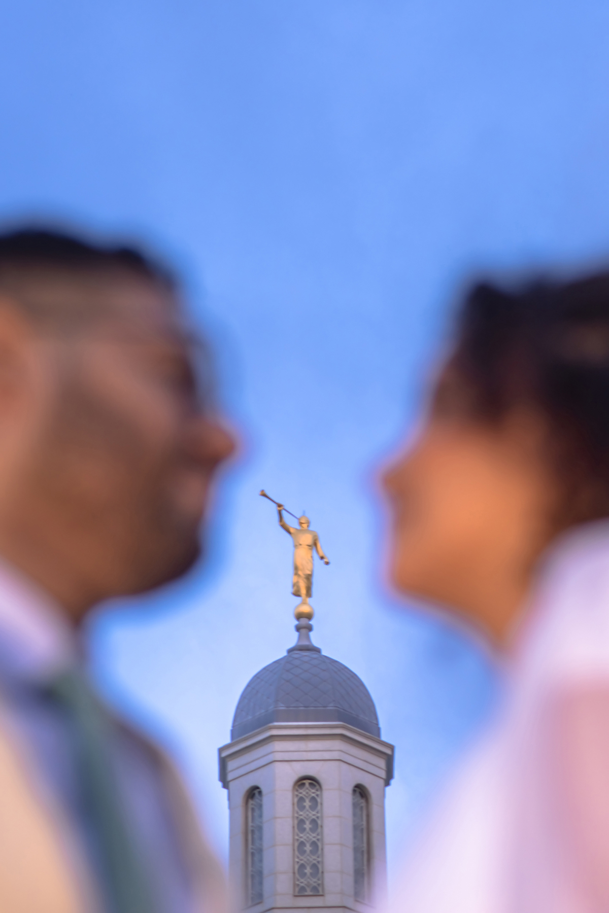 Ensaio fotográfico de casamento no Templo de Fortaleza